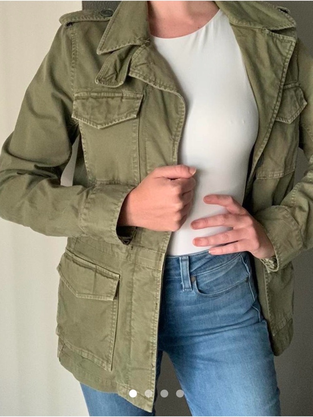 Madewell Olive Green Utility Jacket